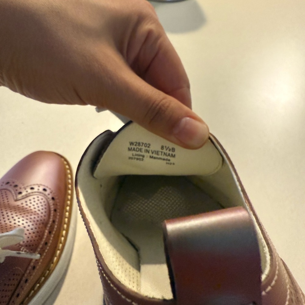Cole Haan Women's Metallic Pink Sneakers